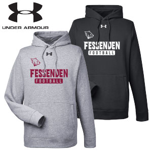 UNDER ARMOUR HOODED SWEATSHIRT - FOOTBALL