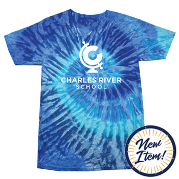 TODDLER TIE-DYE TEE -  JERRY BLUE