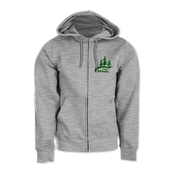 ZIP HOODED SWEATSHIRT