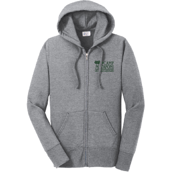 LADIES HOODED ZIP SWEATSHIRT