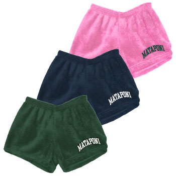 FUZZY BUNK SHORTS