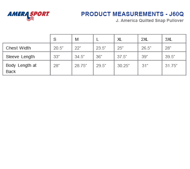 SIZING J60Q